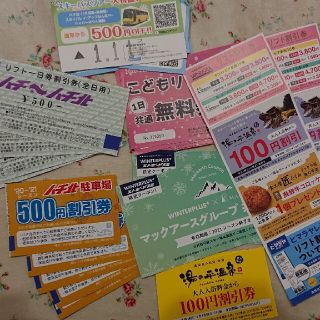 ❤️よりどり3枚300円！❤️割引券各種(ウィンタースポーツ)