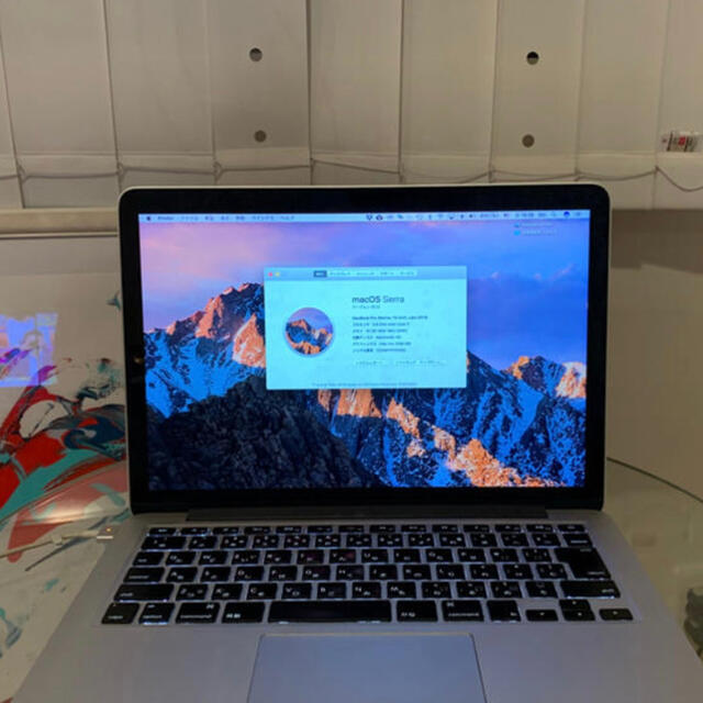 MacBook Pro retina13インチ 16GB SSD512GB