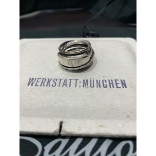 アンドゥムルメステール(Ann Demeulemeester)のwerkstatt:münchenワークスタットミュンヘンシルバーリング(リング(指輪))