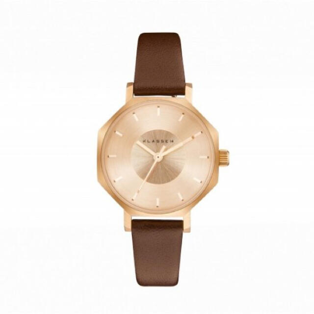 BEAMS(ビームス)の【お値下げ！】KLASSE14   OKTO ROSE GOLD BROWN レディースのファッション小物(腕時計)の商品写真