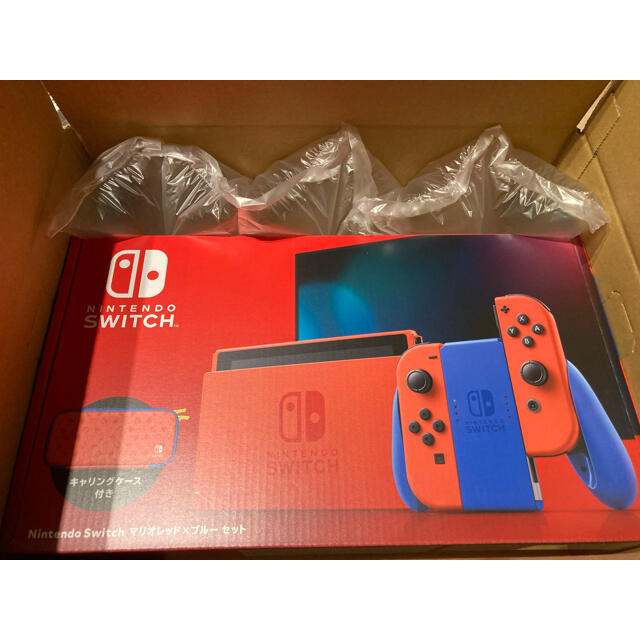 ・新品未開封　Nintendo Switch マリオレッド×ブルーセット家庭用ゲーム機本体