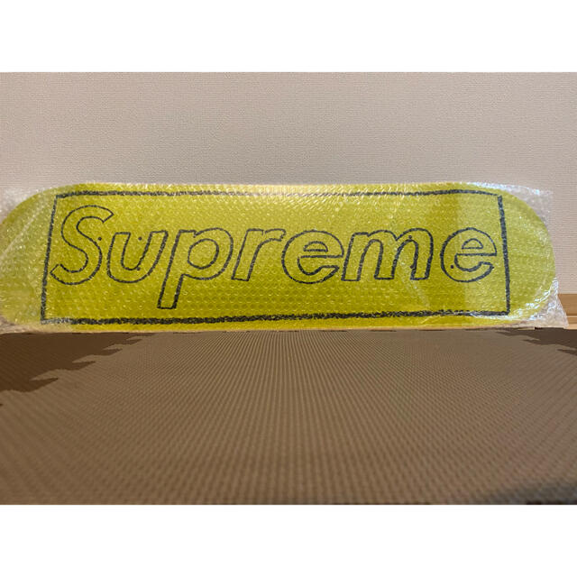 supreme KAWS ChalkLogo Skateboard yellow 【福袋セール】 6000円引き www.med.tu.ac.th