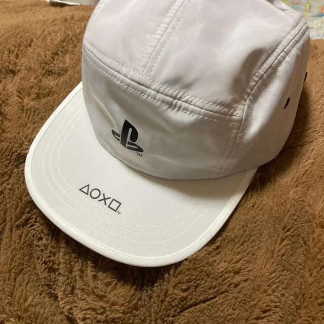 GU(ジーユー)のGU PlayStation キャップ　ホワイト メンズの帽子(キャップ)の商品写真