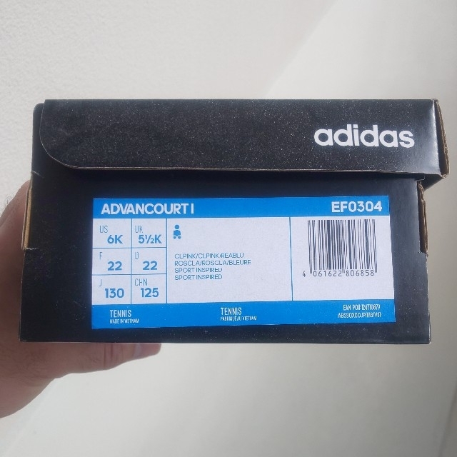 adidas(アディダス)のベビー靴 adidas 13cm ピンク キッズ/ベビー/マタニティのベビー靴/シューズ(~14cm)(スニーカー)の商品写真