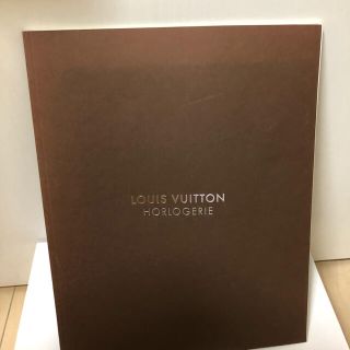 ルイヴィトン(LOUIS VUITTON)のLOUIS VUITTON 時計カタログ(ファッション)