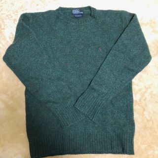 ポロラルフローレン(POLO RALPH LAUREN)のpolo ニットセーター　(深緑)(ニット/セーター)