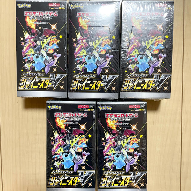 ポケモンカードゲーム ソード＆シールド シャイニースターV 7BOX - Box ...
