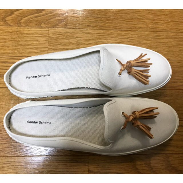 Hender Scheme(エンダースキーマ)のHender Scheme PEAK with tassels サイズ6  メンズの靴/シューズ(スリッポン/モカシン)の商品写真