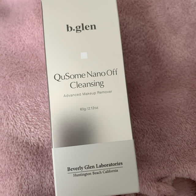 b.glen(ビーグレン)のb.glen QuSome NanoOff Cleansing 60g コスメ/美容のスキンケア/基礎化粧品(クレンジング/メイク落とし)の商品写真