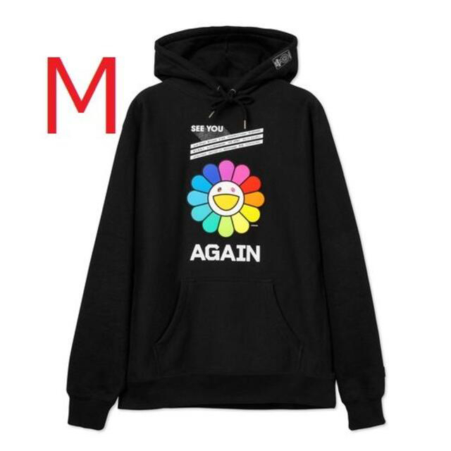 村上隆×ゆず Rainbow Flower Hoodie M RESTIR限定