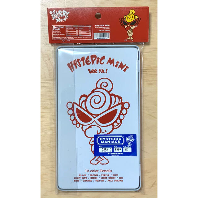 HYSTERIC MINI(ヒステリックミニ)のヒスミニ☆正規品☆新品☆色鉛筆☆12色☆カラーペンシル☆文具☆文房具 エンタメ/ホビーのアート用品(色鉛筆)の商品写真