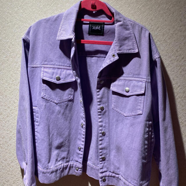 デニム ジャケット X-girl DENIM OVERSIZED JACKET