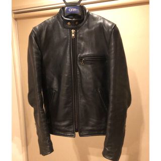 バンソン(VANSON)の【tさま専用】VANSON バンソン B シングル　ライダース　サイズ　34(ライダースジャケット)