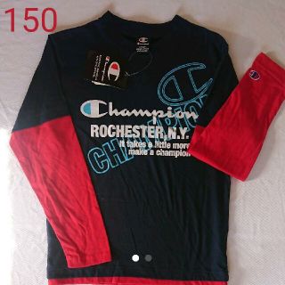 チャンピオン(Champion)の150 新品 長袖Tシャツ チャンピオン(Tシャツ/カットソー)