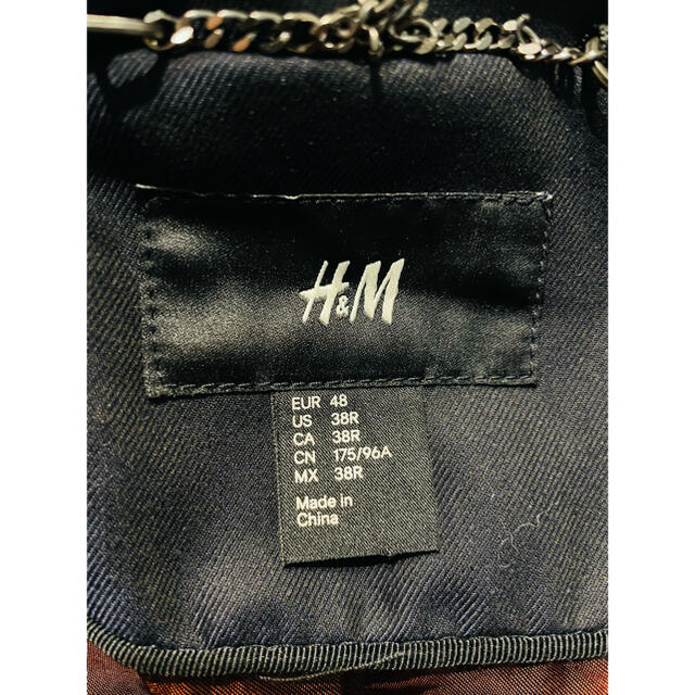 H&M(エイチアンドエム)のH&M ジャケット メンズのジャケット/アウター(ライダースジャケット)の商品写真