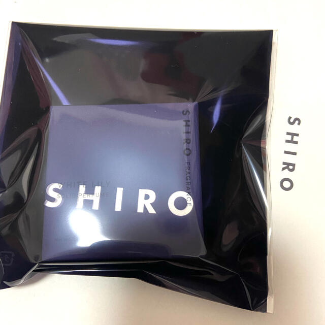 shiro(シロ)の【新品】shiroホワイトリリー練り香水12g コスメ/美容の香水(ユニセックス)の商品写真