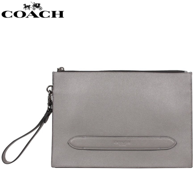 COACH(コーチ)の【COACH】バッグ クラッチバッグ メンズ ヘザー グレー  メンズのバッグ(セカンドバッグ/クラッチバッグ)の商品写真