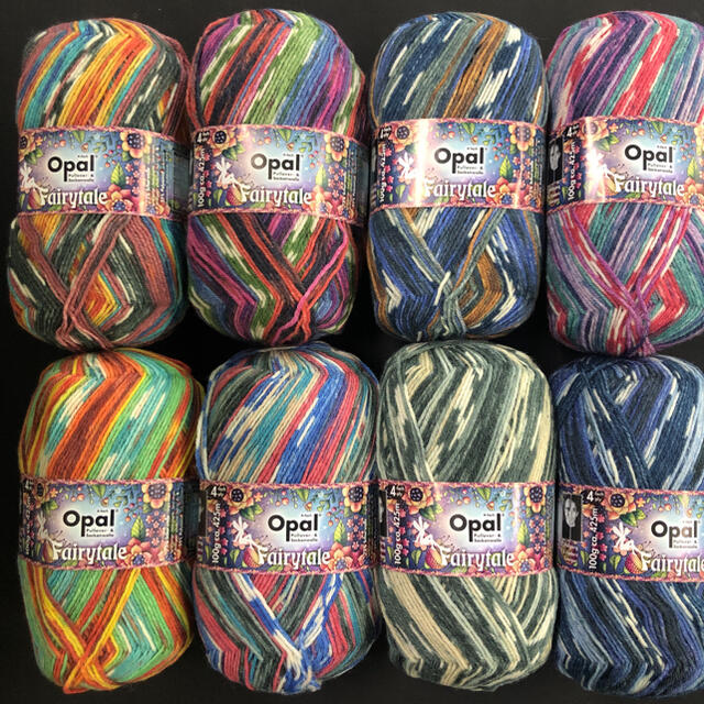 オパール毛糸　フェアリーテイル　全色8玉セット