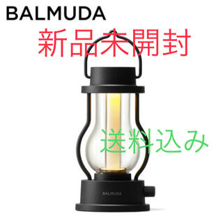 バルミューダ(BALMUDA)の【新品】バルミューダ LED ランタン ブラック(ライト/ランタン)