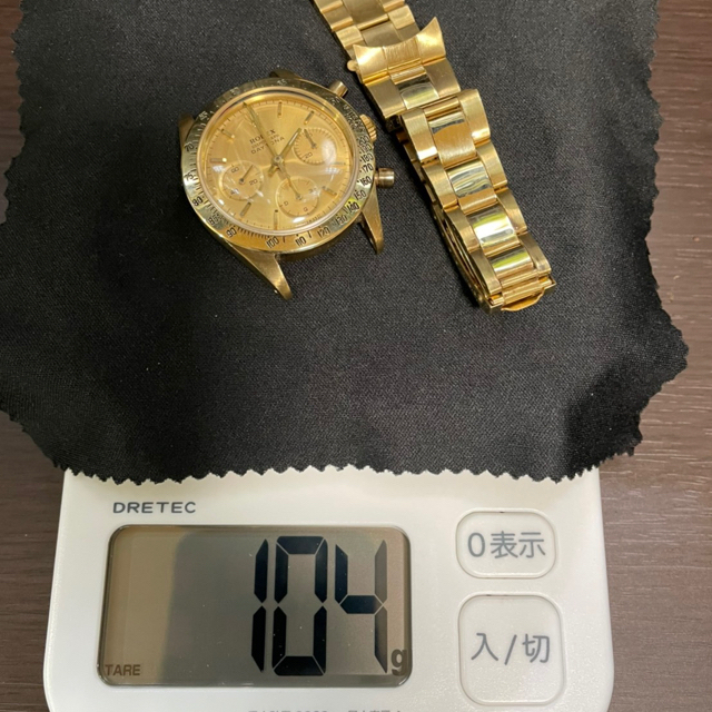 ROLEX(ロレックス)のデイトナ　6239 金無垢　補修用修理部品一式 メンズの時計(腕時計(アナログ))の商品写真