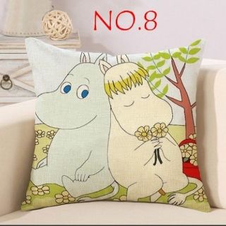 ✨ラスト1点✨【早い物勝】MOOMIN　ムーミンクッションカバー　北欧　約45(クッションカバー)