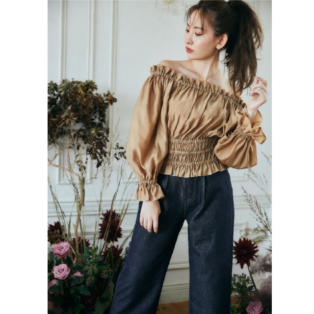 *新品* Her lip to Off-the-shoulder Cropped