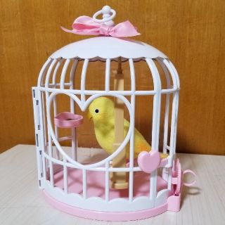 おしゃべりインコ　イエロー(知育玩具)