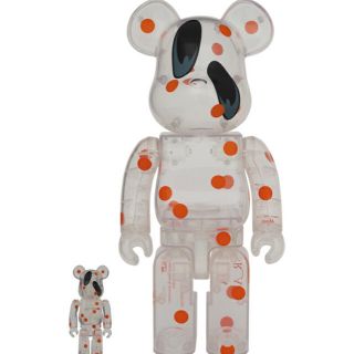 メディコムトイ(MEDICOM TOY)のBE@RBRICK SR_A 100％ & 400％　新品　ベアブリック(フィギュア)