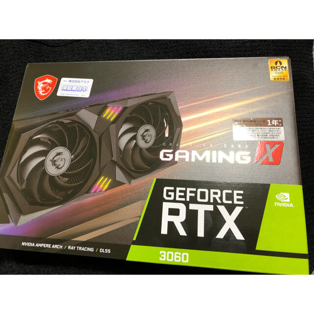 MSI GeForce RTX 3060 GAMING X 12Gスマホ/家電/カメラ