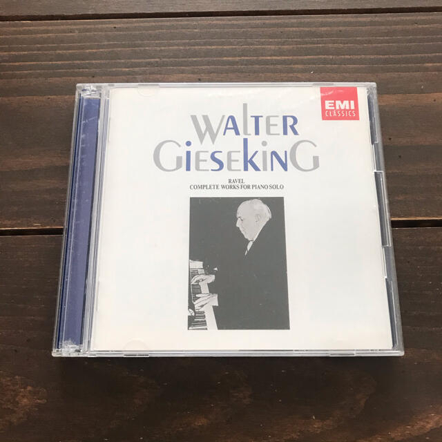 2枚組CD ラヴェル：ピアノ曲全集　ワルター・ギーゼキング | フリマアプリ ラクマ