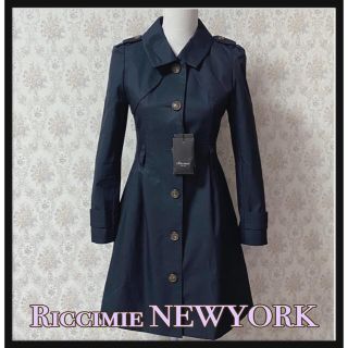 リッチミーニューヨーク(Riccimie New York)のRiccimie NEWYORK フレアトレンチコート タグ付き未使用品(トレンチコート)