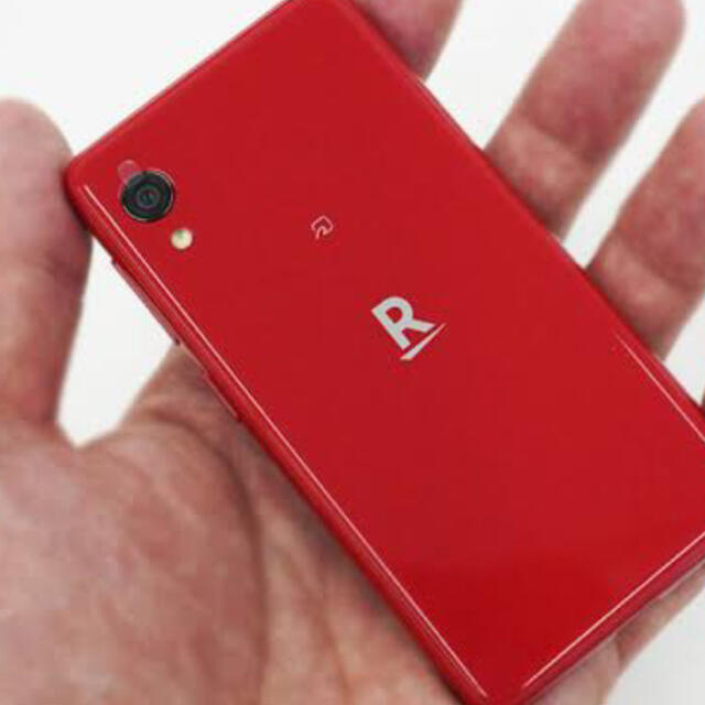 Rakuten Mini(red) スマホ/家電/カメラのスマートフォン/携帯電話(スマートフォン本体)の商品写真