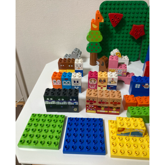 アンパンマン(アンパンマン)のアンパンマン　ブロックラボ　LEGO DUPLO LEGOデュプロ　大量　値下げ キッズ/ベビー/マタニティのおもちゃ(知育玩具)の商品写真