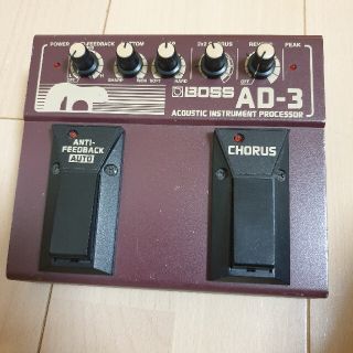 ボス(BOSS)のBOSS AD-3 ACOUSTIC INSTRUMENT PROCESSOR(エフェクター)