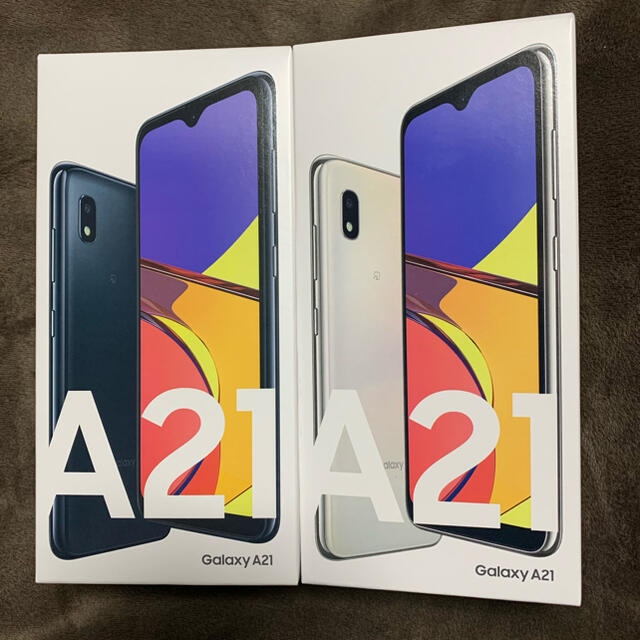 スマートフォン/携帯電話新品 Galaxy A21 SIMフリー SCV49