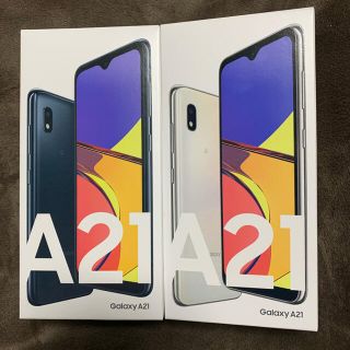 ギャラクシー(Galaxy)の新品 Galaxy A21 SIMフリー SCV49(スマートフォン本体)