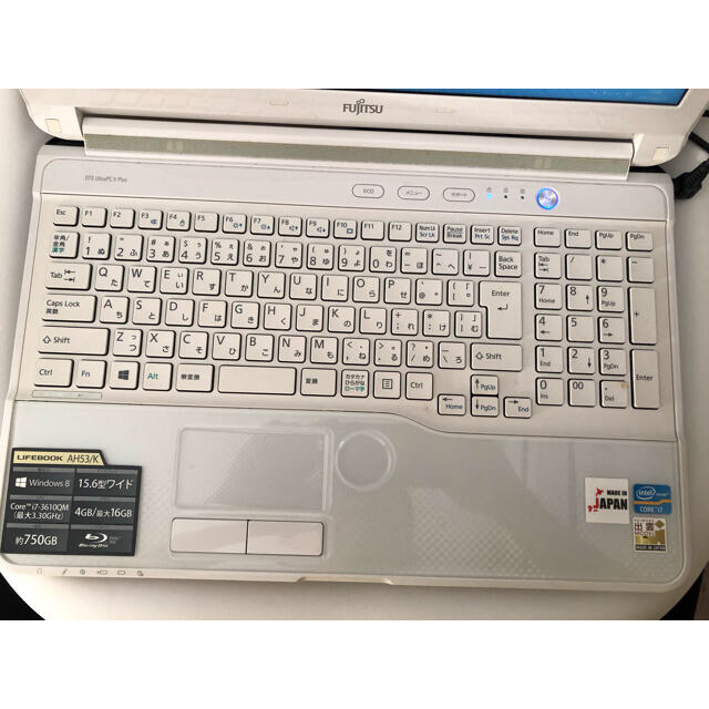 美品！富士通ノート‼️Core i7搭載 Office2013ProPlus