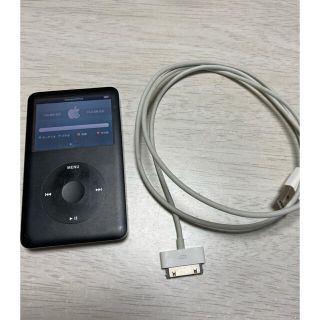 アップル(Apple)のiPod classic 80GB Black ケーブル　まとめ売り(ポータブルプレーヤー)