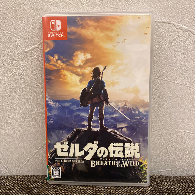 美品！ゼルダの伝説 ブレス オブ ザ ワイルド Switch