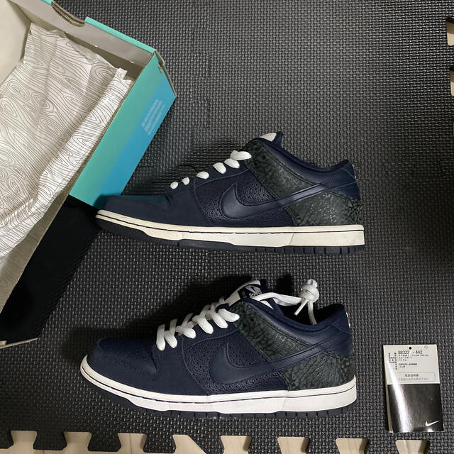 NIKE SB dunk ムラスポ　ダンク　ナイキ　25.5 ムラサキスポーツ靴/シューズ