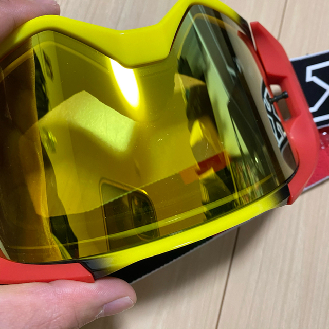 Supreme(シュプリーム)のsupreme Honda Fox Racing Vue Goggles 自動車/バイクのバイク(装備/装具)の商品写真