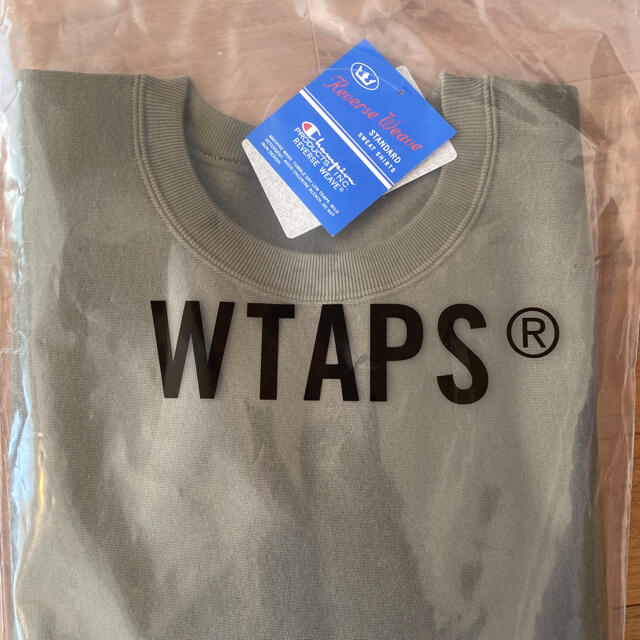 W)taps(ダブルタップス)のWTAPS Champion クルーネック OLIVE DRAB スウェット メンズのトップス(スウェット)の商品写真