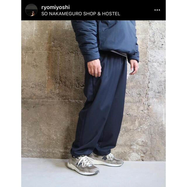 1LDK SELECT(ワンエルディーケーセレクト)のSO  ORIGINAL CORDURA WOOL TRACK PANTS メンズのパンツ(その他)の商品写真