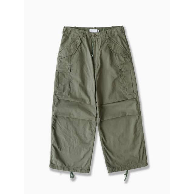 COMOLI(コモリ)のグラフペーパー　MILITARY CLOTH MILITARY PANTS  メンズのパンツ(ワークパンツ/カーゴパンツ)の商品写真