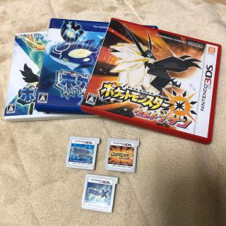 ポケモン(ポケモン)のポケットモンスター ウルトラサン・アルファサファイア・X 3DS(携帯用ゲームソフト)