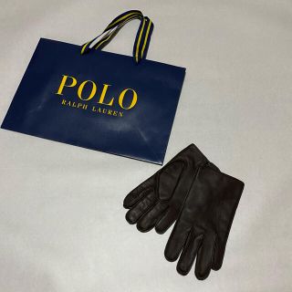 ポロラルフローレン(POLO RALPH LAUREN)の正規品　POLO RALPH LAUREN ポロ ラルフローレン　レザー手袋(手袋)