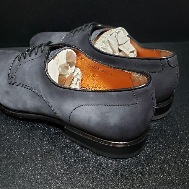 Santoni(サントーニ)のサントーニ（Santoni） イタリア製革靴 ネイビー UK9 メンズの靴/シューズ(ドレス/ビジネス)の商品写真