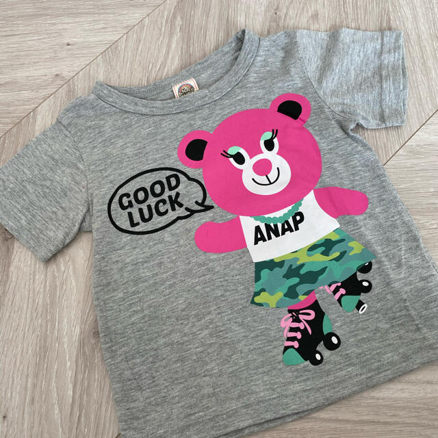 ANAP Kids(アナップキッズ)のANAP Tシャツ キッズ/ベビー/マタニティのキッズ服女の子用(90cm~)(Tシャツ/カットソー)の商品写真