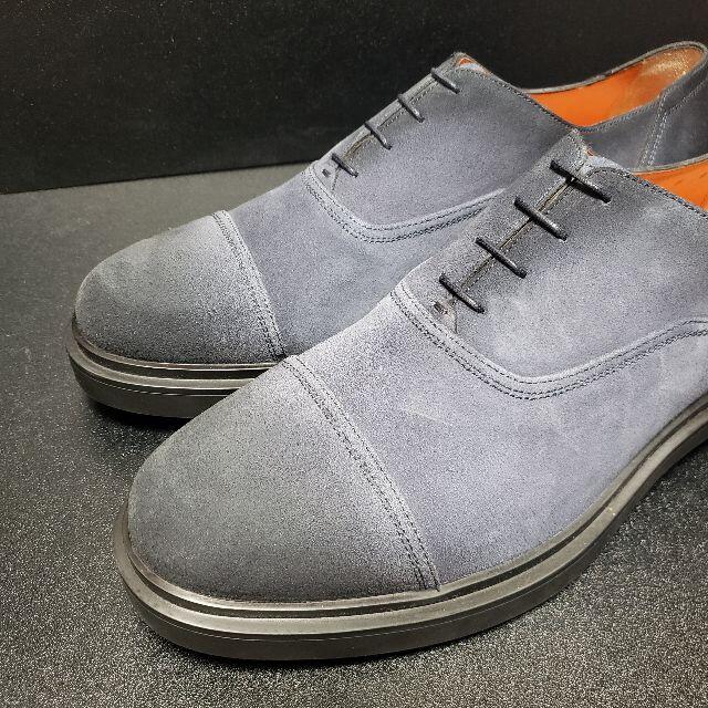 サントーニ（Santoni） イタリア製革靴 ネイビー UK9