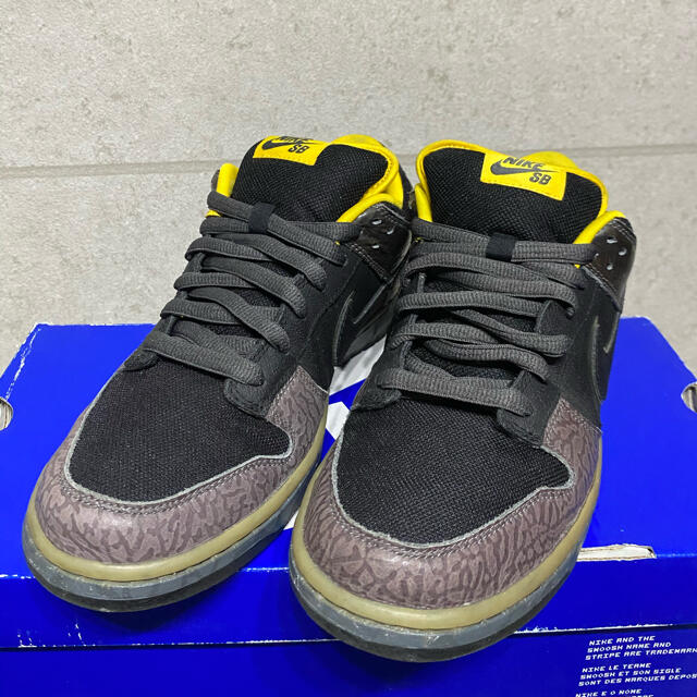 NIKE SB DUNK LOW YELLOW CURB   ナイキ　ダンク